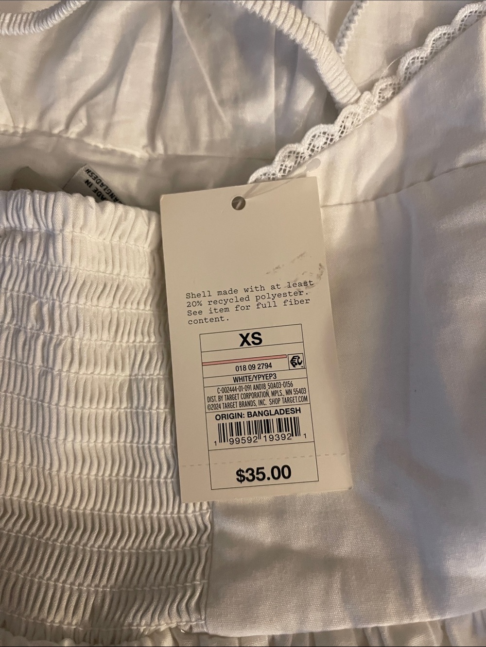 a new day White Spaghetti Strap Midi Dress - Picture 5 of 5